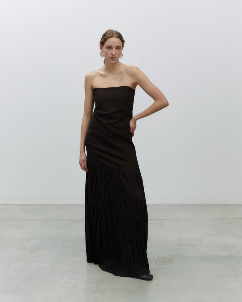 ABITO FLANELLA BUSTIER