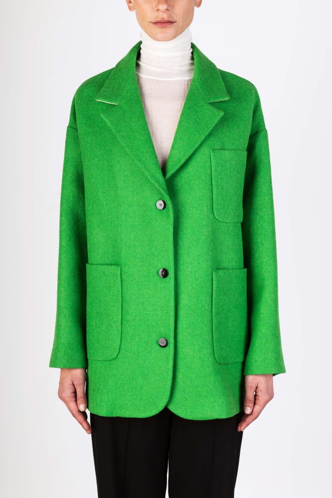 CABAN COAT DOUBLE MONOPETTO