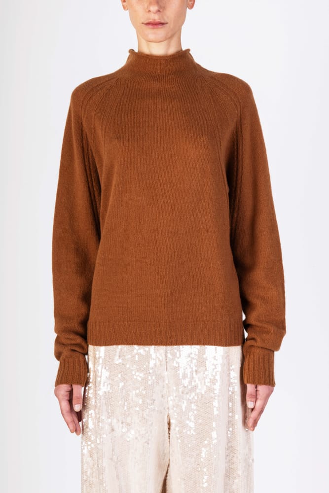 MAGLIA CACHEMIRE COLLO ALTO