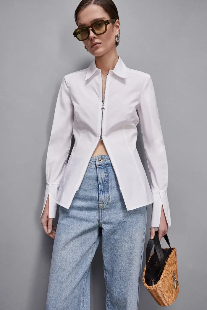 CAMICIA CON ZIP