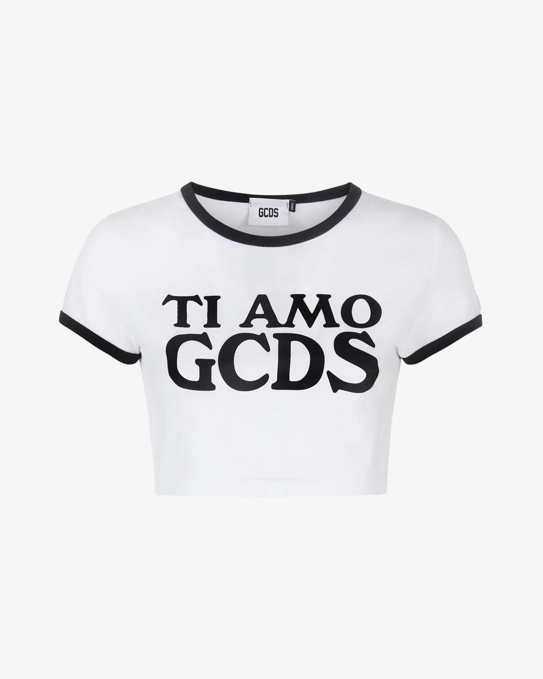 T-SHIRT GCDS CROPPED