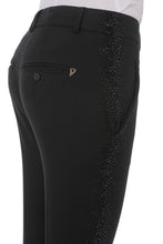 Carica l'immagine nel visualizzatore di Gallery, PANTALONE BANDA LATERALE STRASS
